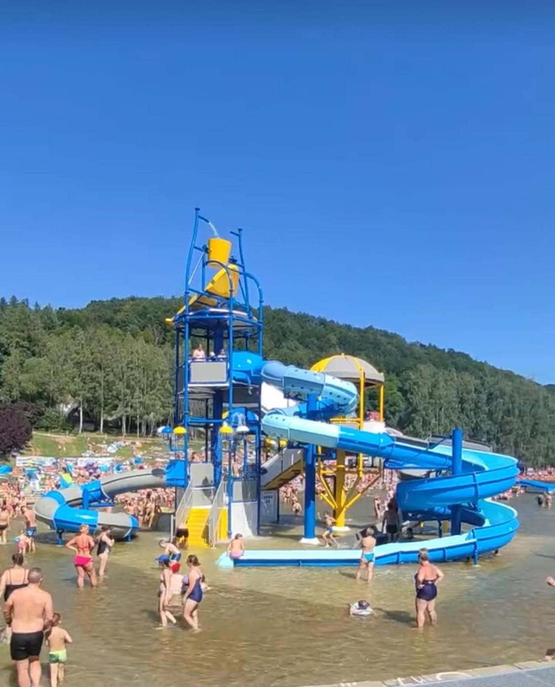 Gory Stolowe Camp -Miejsce Na Kamper, Przyczepe Lub Namiot Radkow Exterior foto